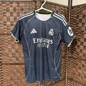 Real Madrid 25-26 Away Black Men's Soccer Jersey